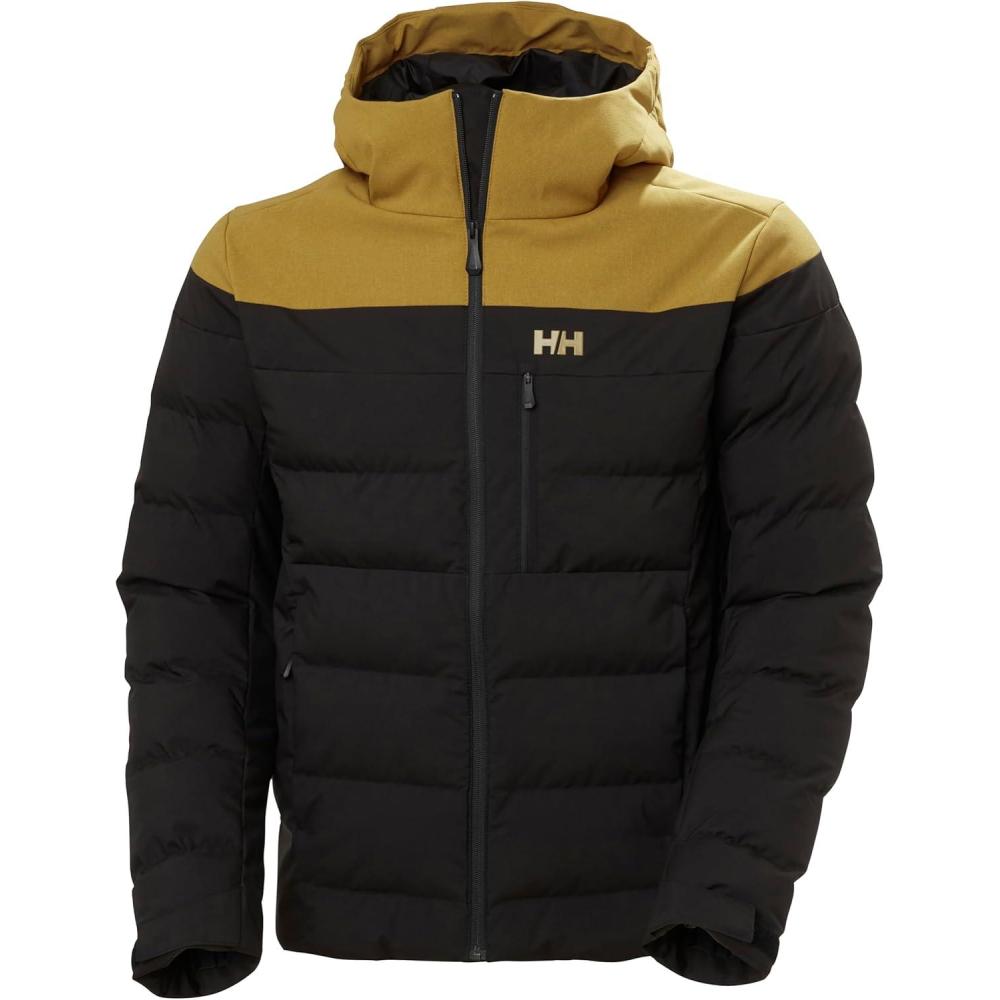 imageHellyHansen Mens Bossanova Puffy Jacket787 Lynx Heather Black