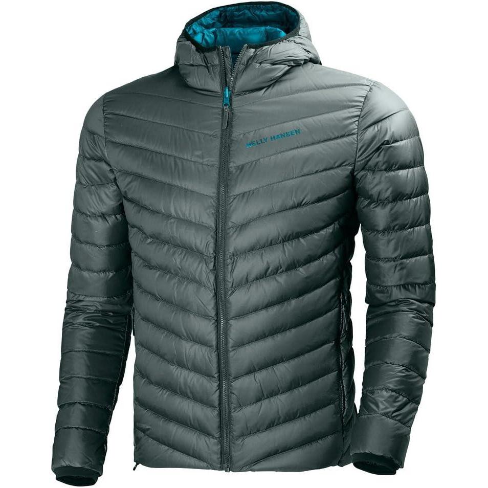 imageHellyHansen Mens Verglas Hooded Down Insulator JacketRock
