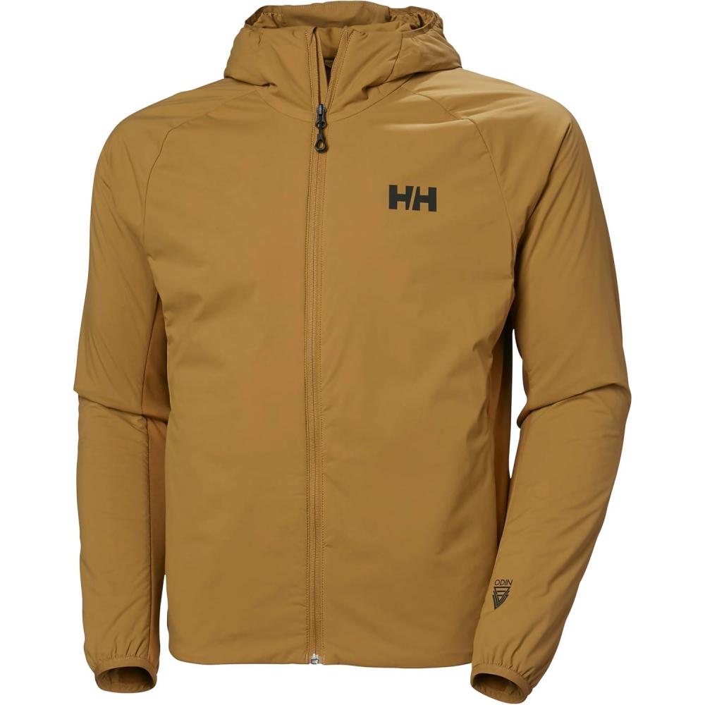 imageHellyHansen Odin Lightweight Stretch Hood Insulator 20 Mens Sweatshirt Lightweight Insulated WaterResistant787 Lynx
