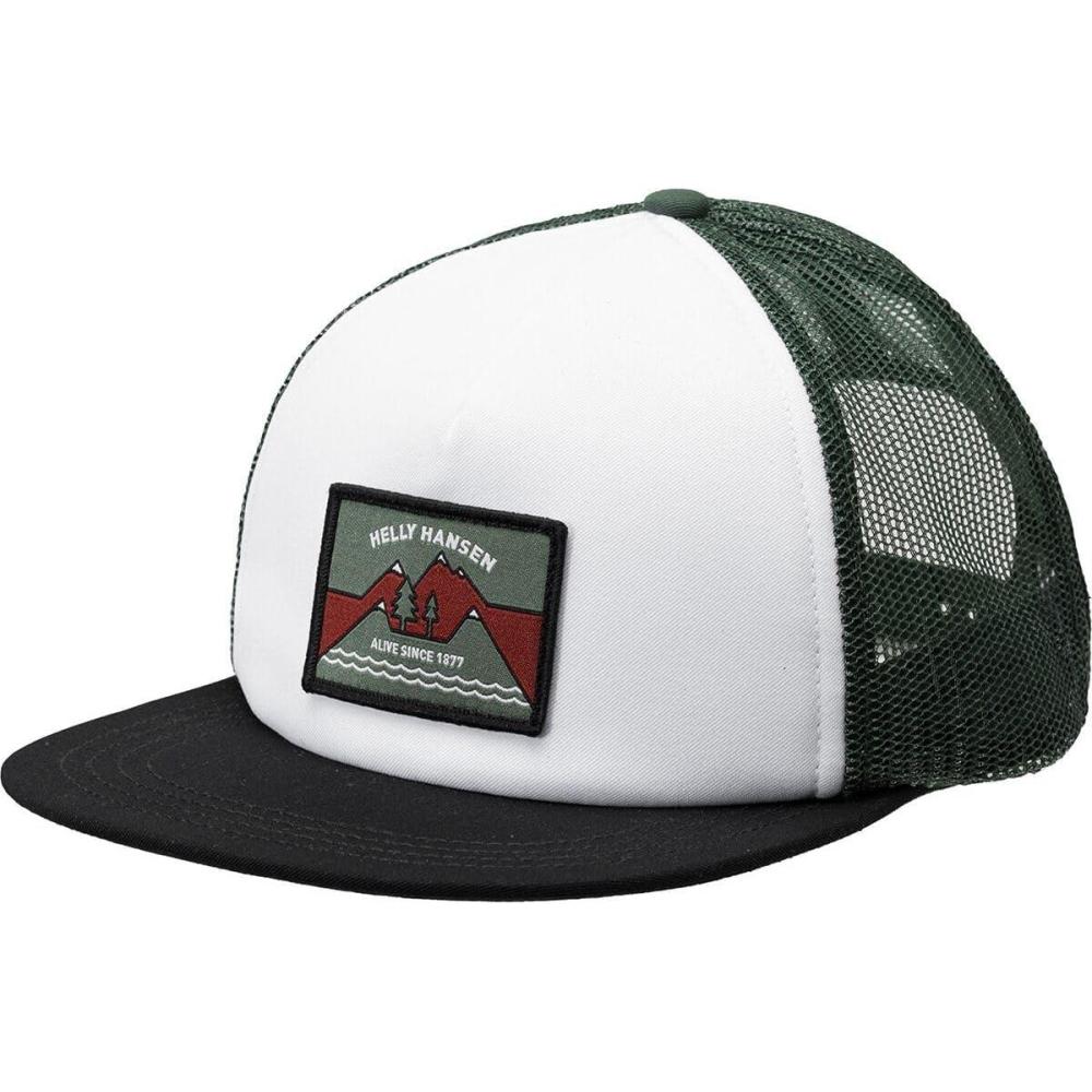 imageHellyHansen Unisex HH Flatbrim Trucker Cap003 White