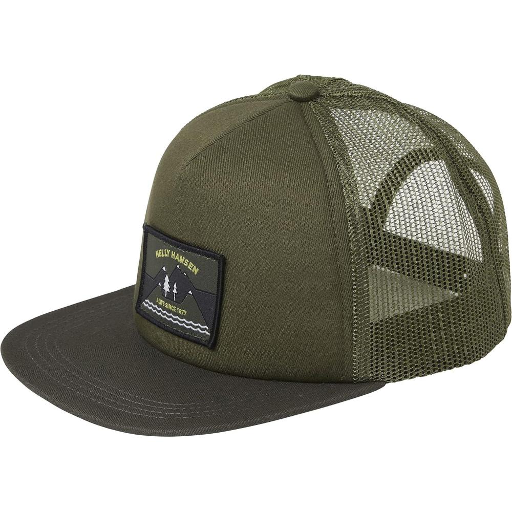 imageHellyHansen Unisex HH Flatbrim Trucker Cap421 Lav Green