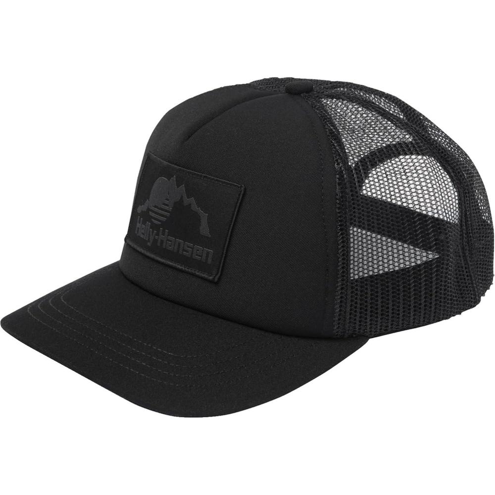 imageHellyHansen Unisex HH Flatbrim Trucker Cap993 Black