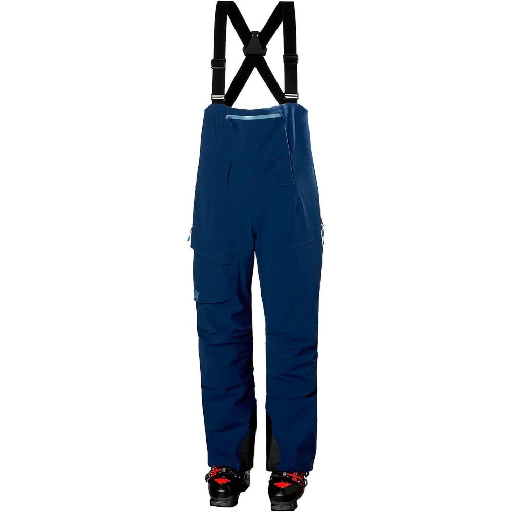 imageHellyHansen Verglas Backcountry Bib Pant Womens Waterproof Breathable Windproof 3Layer Adjustable Suspenders584 Ocean