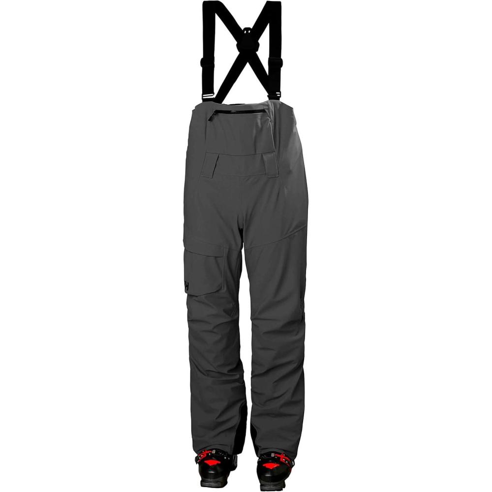 imageHellyHansen Verglas Backcountry Bib Pant Womens Waterproof Breathable Windproof 3Layer Adjustable Suspenders980 Ebony