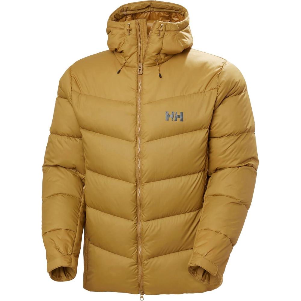imageHellyHansen Verglas Icefall Down Jacket Mens Winter Down Jacket With Primaloft Adjustable Wind Skirt Bluesign Certified787 Lynx