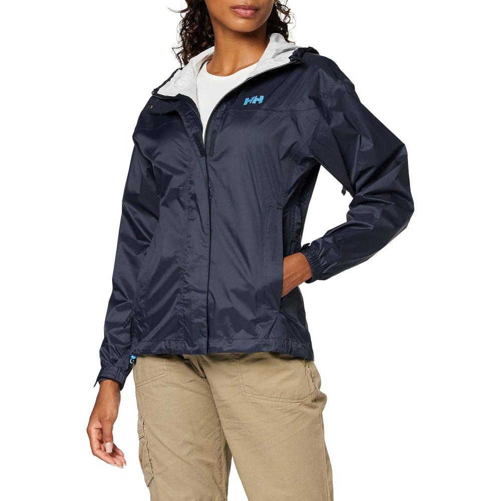imageHellyHansen Womens Loke Waterproof Shell Jacket597 Navy