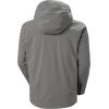 Helly Hansen Steilhang 2.0 Jacket Mens Skiing-Jackets: Seam Sealed, 4-Way Stretch, Ventilated, With Dual Chest Pockets(876 Concrete)