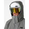 Helly-Hansen Alpha LIFALOFT Insulated Ski Jacket – Cold-Weather Winter Jackets for Men – Water Resistant(876 Concrete)