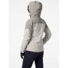 Helly-Hansen Alphelia Jacket for Women – Skiing Jackets with HELLY TECH PROFESSIONAL, Synthetic Insulation, Seam Sealed(917 Mellow Grey)