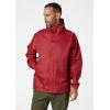 Helly-Hansen Men’s Loke Waterproof Windproof Breathable Adventure Hiking Rain Jacket with Hood(215 Oxblood)
