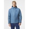 Helly-Hansen Mens Verglas Hooded Down Insulator Jacket(625 Blue Fog)