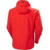 Helly-Hansen Odin 9 Worlds 3.0 Shell Jacket – Men’s Waterproof, Windproof, Breathable, Helmet Compatible, Recycled Material(222 Alert Red)