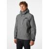 Helly-Hansen Odin 9 Worlds 3.0 Shell Jacket – Men’s Waterproof, Windproof, Breathable, Helmet Compatible, Recycled Material(876 Concrete)