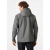 Helly-Hansen Odin 9 Worlds 3.0 Shell Jacket – Men’s Waterproof, Windproof, Breathable, Helmet Compatible, Recycled Material(876 Concrete)