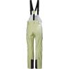 Helly-Hansen Powderqueen Bib Pant – Women’s Snow Pant for Skiing, Waterproof, Insulated Winter Gear(498 Iced Matcha)