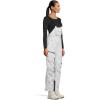 Helly-Hansen Powderqueen Bib Pant – Women’s Snow Pant for Skiing, Waterproof, Insulated Winter Gear(854 Grey Fog Snow Camo Aop)