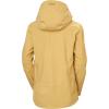 Helly-Hansen Verglas Backcountry Jacket for Women, Waterproof, Windproof, 2-Way Stretch, Helmet Hood, Multiple Pockets(389 Sand)