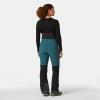 Helly-Hansen W ODIN BC SOFTSHELL BIB PANT – Women’s Waterproof, Breathable, and Insulated Bib Pants for Outdoor Adventures(453 Dark Creek)