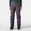 Helly-Hansen W Powderqueen Pant – Insulated 2-Layer Women’s Ski Athletic-Pants with Primaloft Black Eco & Vent Zippers(654 Smoked Purple)