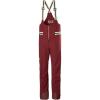 Helly-Hansen Avanti Softshell Bib Pant for Women, Skiing Bibs with Stretch Softshell, Adjustable Gaiters(180 Mars Red)