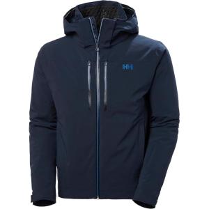 Helly-Hansen Alpha LIFALOFT Insulated Ski Jacket – Cold-Weather Winter Jackets for Men – Water Resistant(596 Navy)