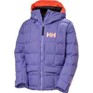 Helly-Hansen Emiko Ridable Puffy Jacket for Women, Versatile Athletic-Shell Coat with Windproof and Water-Resistant Features(690 Ultra Violet)