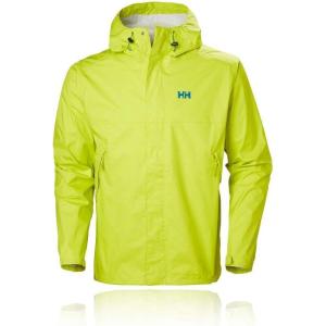 Helly-Hansen Men’s Loke Waterproof Windproof Breathable Adventure Hiking Rain Jacket with Hood(350 Sweet Lime)