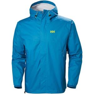Helly-Hansen Men’s Loke Waterproof Windproof Breathable Adventure Hiking Rain Jacket with Hood(506 Celestial)