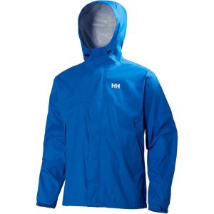 Helly-Hansen Men’s Loke Waterproof Windproof Breathable Adventure Hiking Rain Jacket with Hood(519 Cobalt Blue)