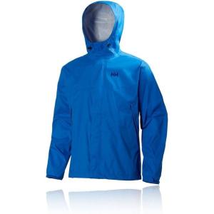 Helly-Hansen Men’s Loke Waterproof Windproof Breathable Adventure Hiking Rain Jacket with Hood(535 Racer Blue)