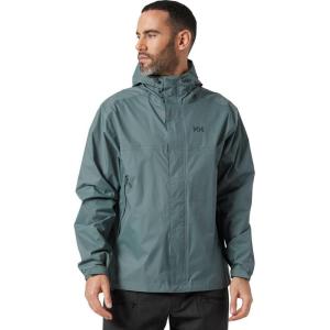 Helly-Hansen Men’s Loke Waterproof Windproof Breathable Adventure Hiking Rain Jacket with Hood(591 Trooper)