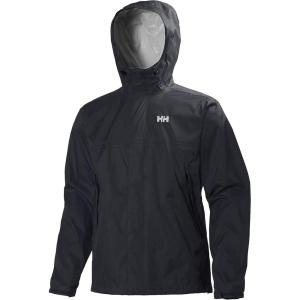 Helly-Hansen Men’s Loke Waterproof Windproof Breathable Adventure Hiking Rain Jacket with Hood(994 Graphite Blue)