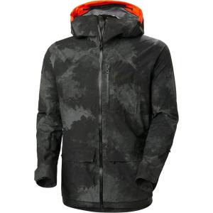 Helly-Hansen Men’s Ridge Infinity Shell Jacket(993 Black Marble)