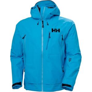 Helly-Hansen Odin 9 Worlds 3.0 Shell Jacket – Men’s Waterproof, Windproof, Breathable, Helmet Compatible, Recycled Material(645 Cyan)