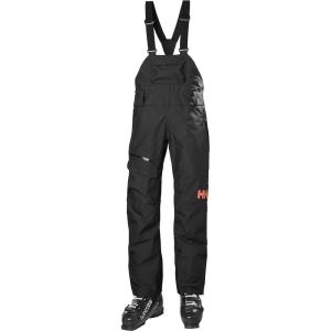 Helly-Hansen Powderqueen Bib Pant – Women’s Snow Pant for Skiing, Waterproof, Insulated Winter Gear(990 Black)