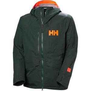 Helly-Hansen Ridge Infinity Shell Jacket, Men’s Waterproof Breathable Athletic-Shell for Outdoor Adventures & Sports(418 Dark Jungle)