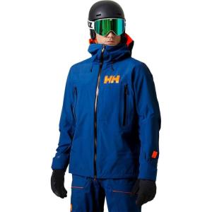 Helly-Hansen Sogn Shell 2.0 Jacket for Men, Premium Waterproof Skiing-Jacket with Breathable Fabric, Ideal for Winter Sport(606 Deep Fjord)