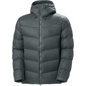 Helly-Hansen Verglas Icefall Down Jacket – Men’s Winter Down Jacket With Primaloft, Adjustable Wind Skirt, Bluesign Certified(609 Storm)