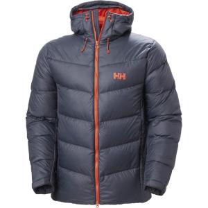 Helly-Hansen Verglas Icefall Down Jacket – Men’s Winter Down Jacket With Primaloft, Adjustable Wind Skirt, Bluesign Certified(983 Slate)