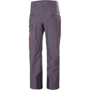 Helly-Hansen W Powderqueen Pant – Insulated 2-Layer Women’s Ski Athletic-Pants with Primaloft Black Eco & Vent Zippers(654 Smoked Purple)