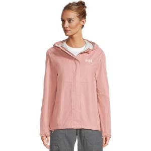 Helly-Hansen Womens Loke Waterproof Shell Jacket(057 Pink Salt)
