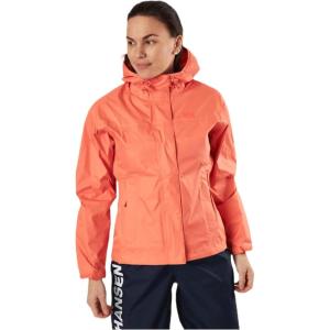 Helly-Hansen Womens Loke Waterproof Shell Jacket(284 Peach Echo)