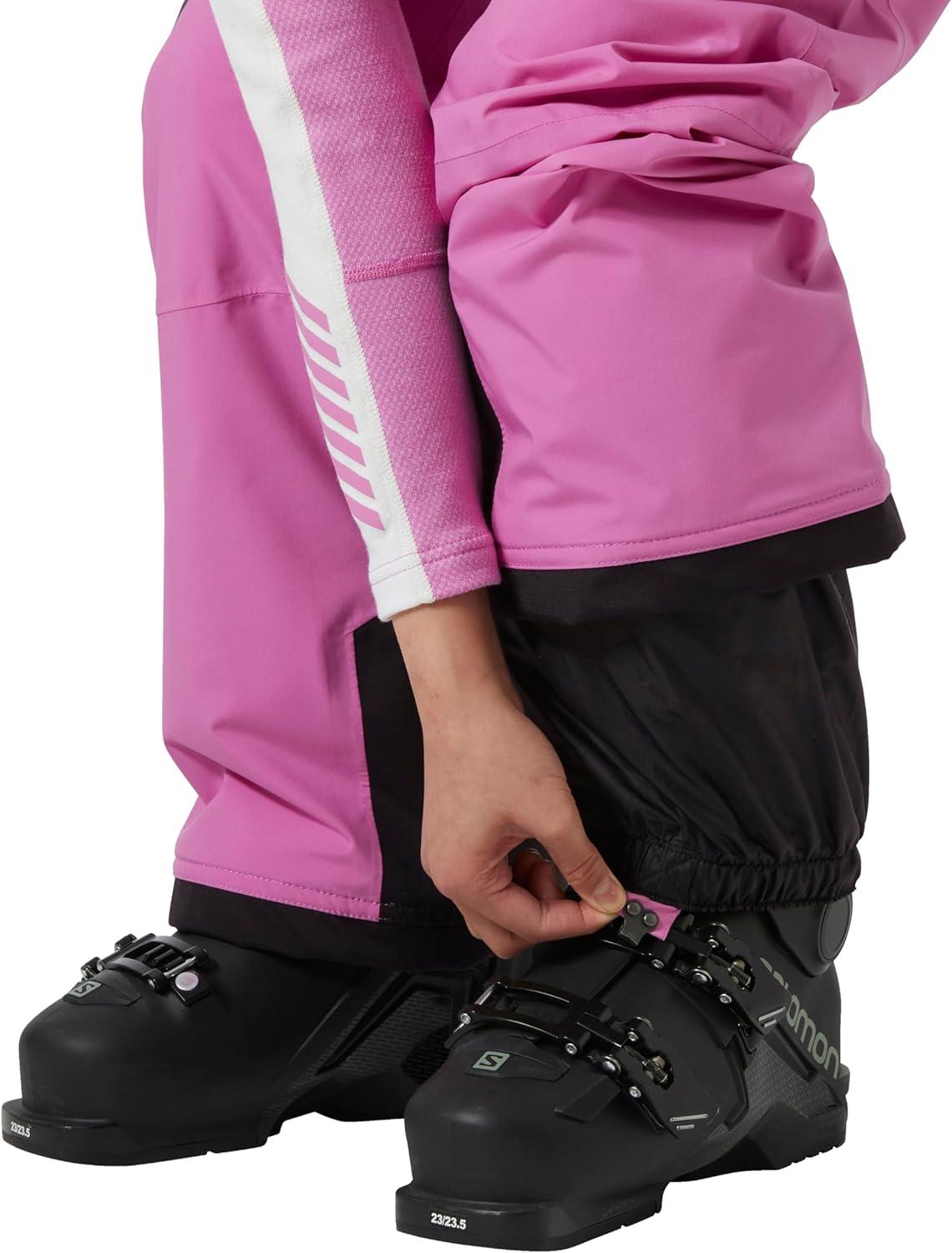 imageHellyHansen Diamond Pant Junior Girl Ski Pants Waterproof Breathable Snow Gear Insulated Warmth089 Meta Pink