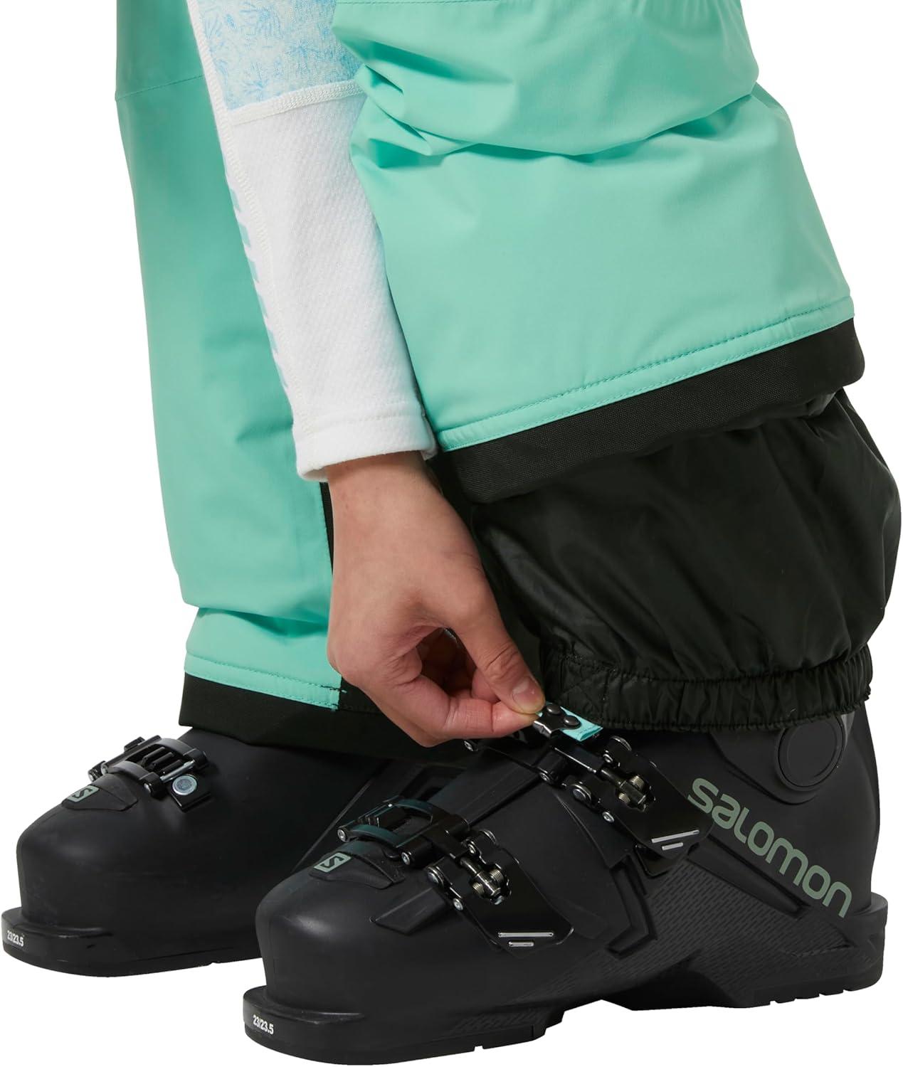 imageHellyHansen Diamond Pant Junior Girl Ski Pants Waterproof Breathable Snow Gear Insulated Warmth416 Lagoon