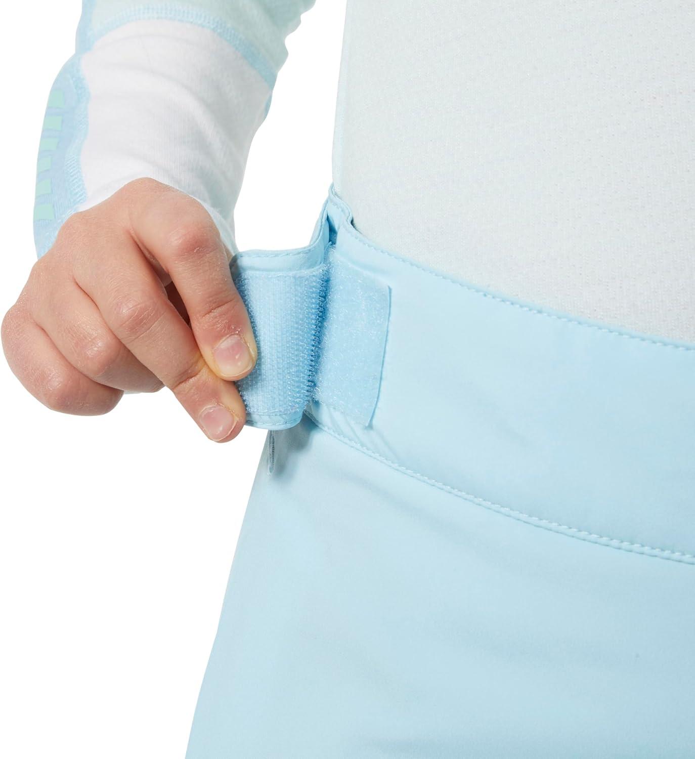 imageHellyHansen Diamond Pant Junior Girl Ski Pants Waterproof Breathable Snow Gear Insulated Warmth607 Light Cyan