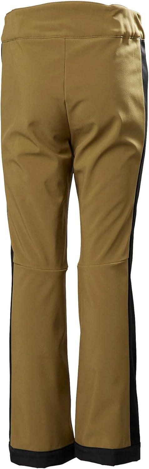 imageHellyHansen Junior Girl Maya Stretch Ski Pant Waterproof Insulated Breathable Adjustable Waist Snow Gaiters718 Sepia
