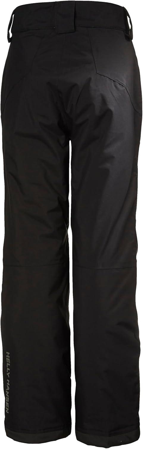 imageHellyHansen Junior Legendary Pant Waterproof Snow Pants for Kids Articulated Boys Trousers Extendable Winter Gear991 Black