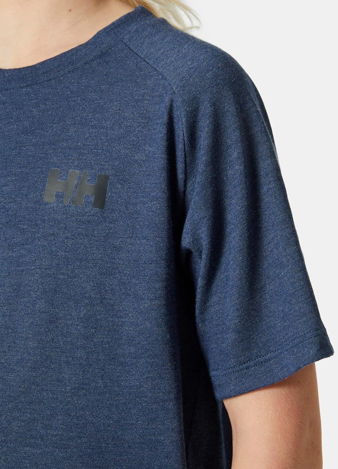 imageHellyHansen Junior Loen Tech TShirt584 Ocean Melange