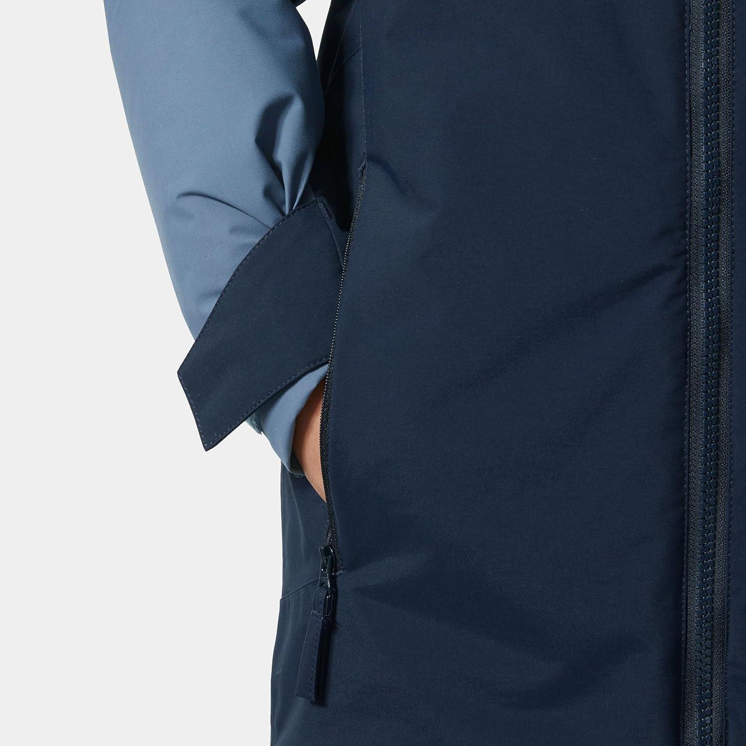 imageHellyHansen Junior Traverse Jacket Waterproof Breathable Unisex Design Ideal for Outdoor Adventures598 Navy