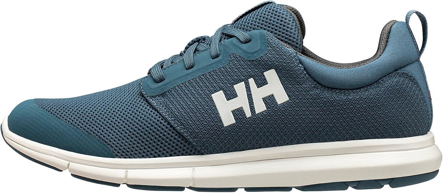 imageHellyHansen Mens Feathering Shoes Breathable Sailing Shoe Flexible NonMarking Boat Footwear Footwear for Men601 Washed Navy